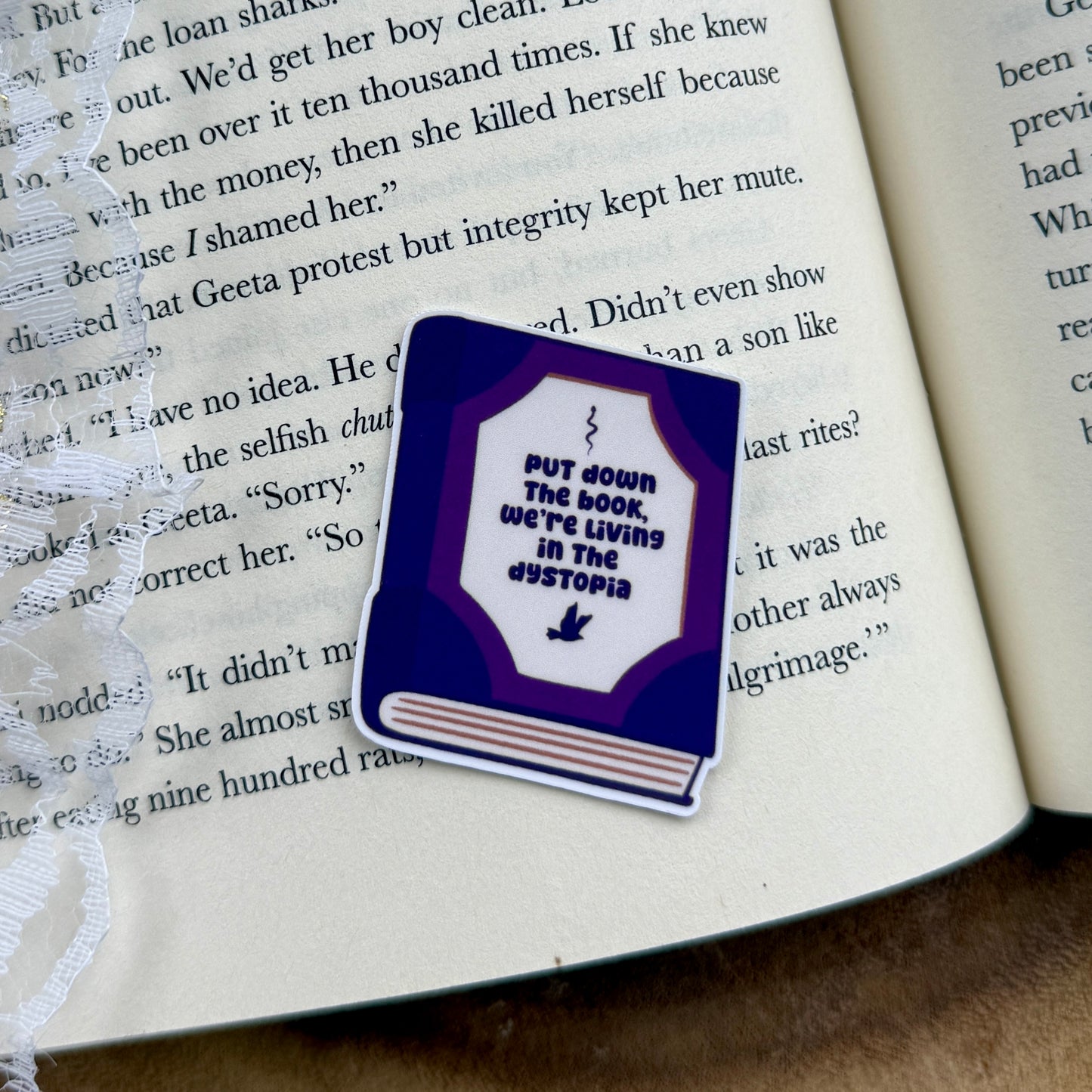 Sunrise on the Reaping Dystopia Sticker