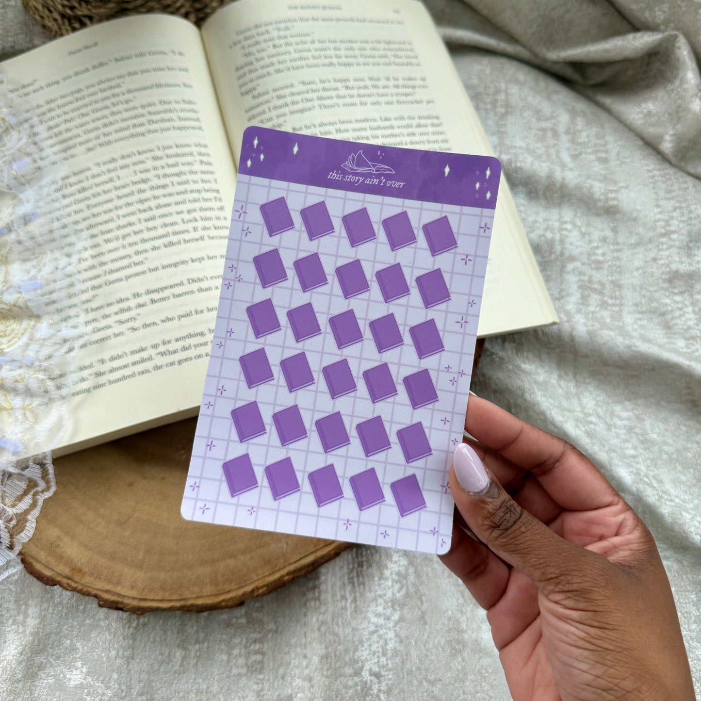 Book Review Journaling Sticker Sheet