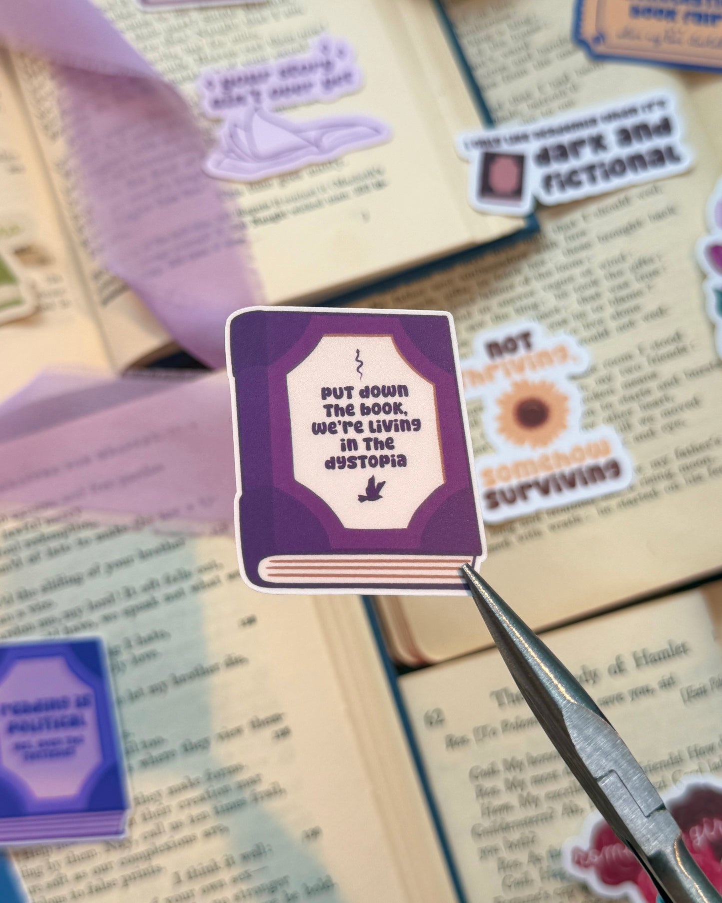 Sunrise on the Reaping Dystopia Sticker