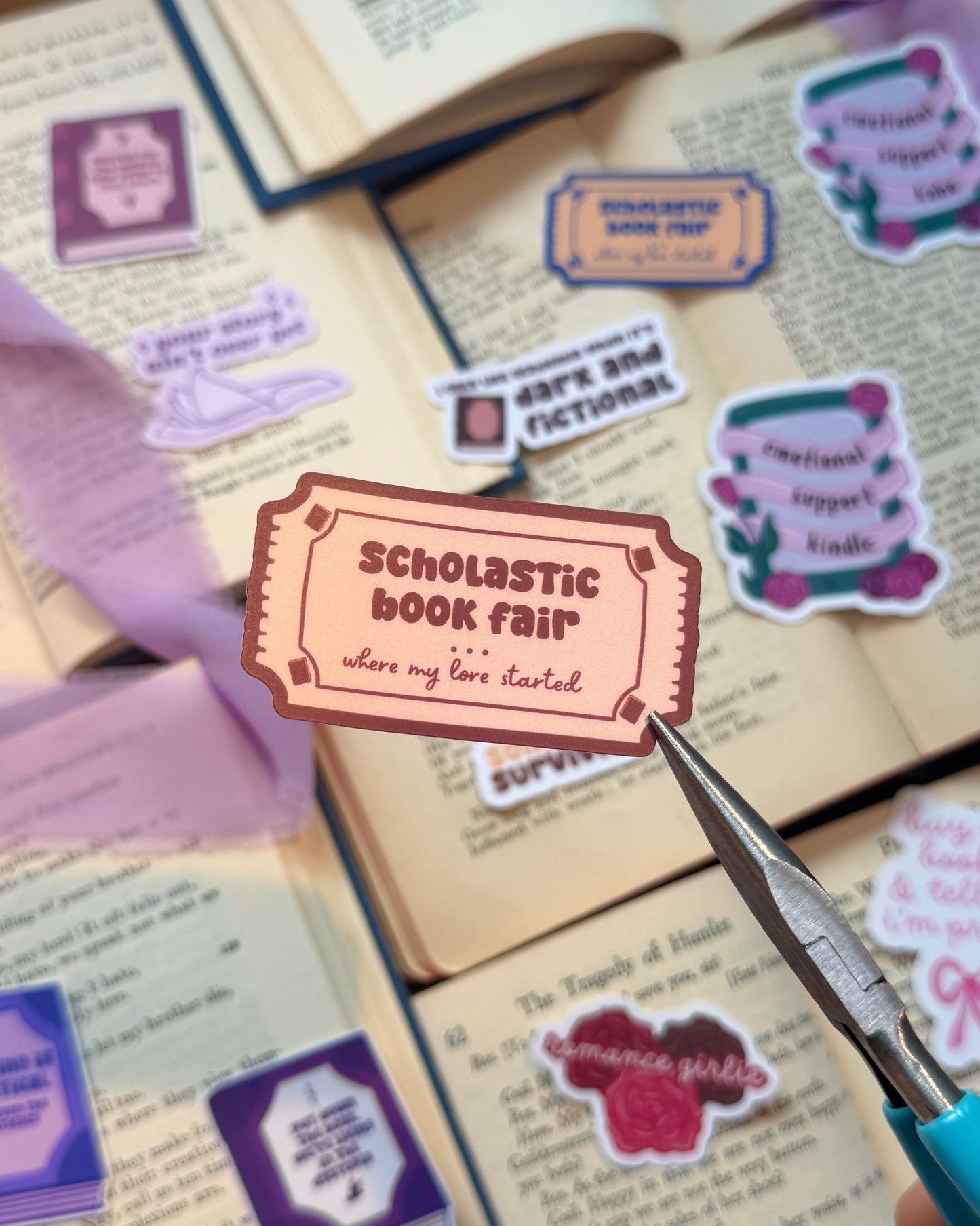Scholastic Book Fair Where My Lore Started Sticker