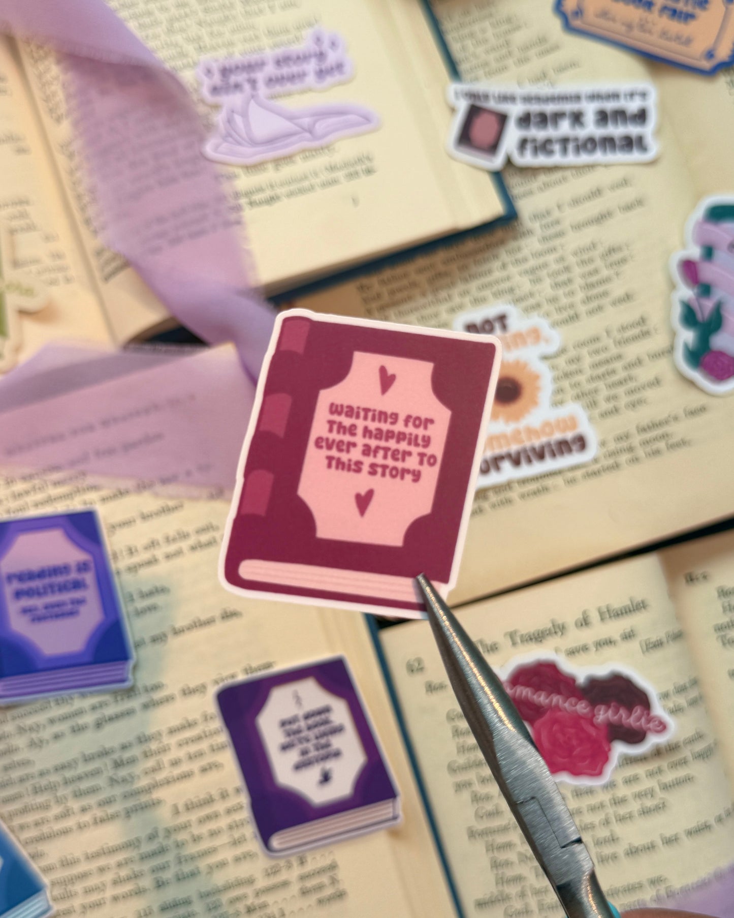 "Waiting for the Happily Ever After" Sticker