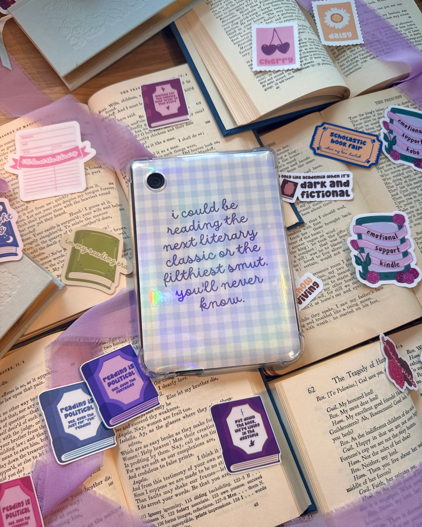 "I could be reading Smut" eReader Insert (Kindle / Kobo)