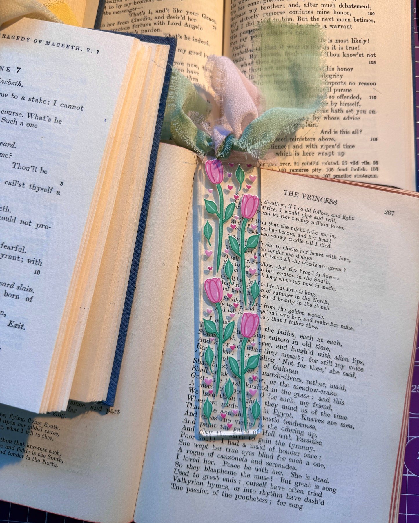 Spring Acrylic Bookmarks