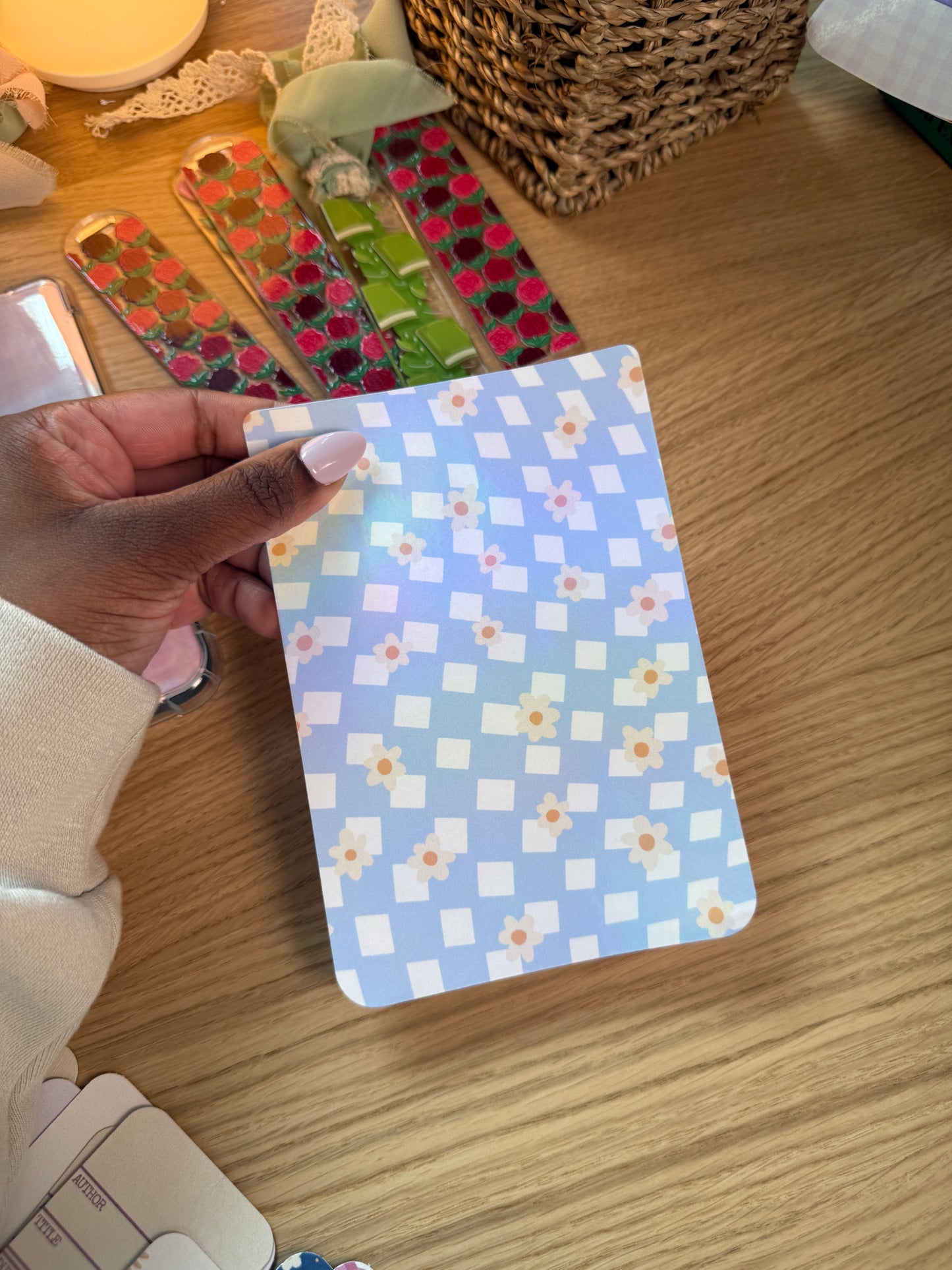 Groovy Spring Plaid eReader Insert (Kindle / Kobo)