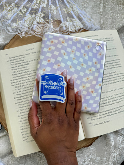 Up All Night Reading Magnetic Pop Grip for Kindle or Kobo eReaders