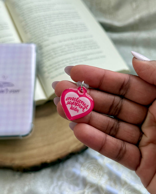 Emotional Support Dust Plug Charm for Kindle or Kobo eReaders