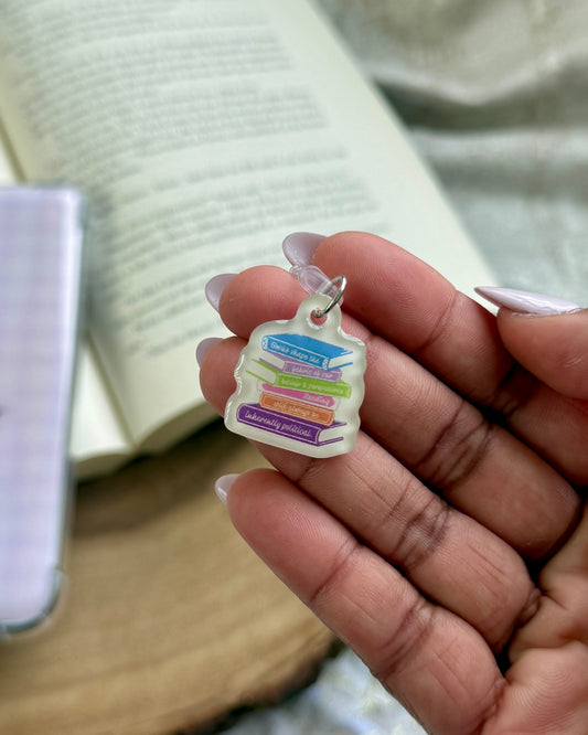 Reading is Political Dust Plug Charm for Kindle or Kobo eReaders