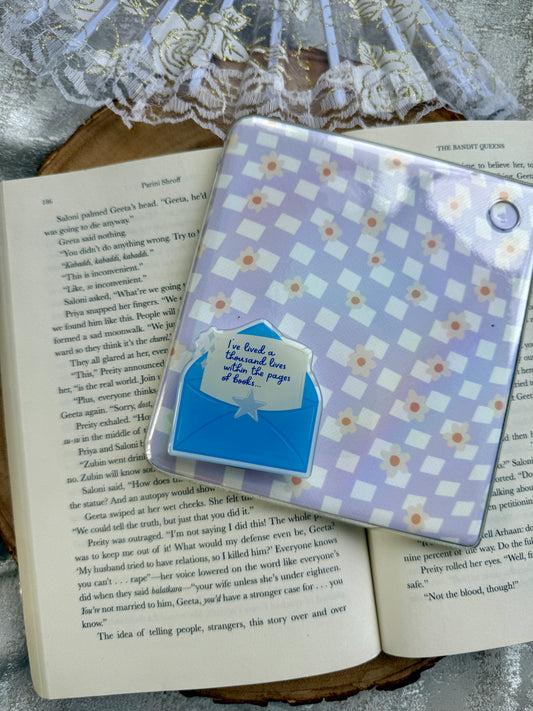 I've Lived A Thousand Lives Magnetic Pop Grip for Kindle or Kobo eReaders