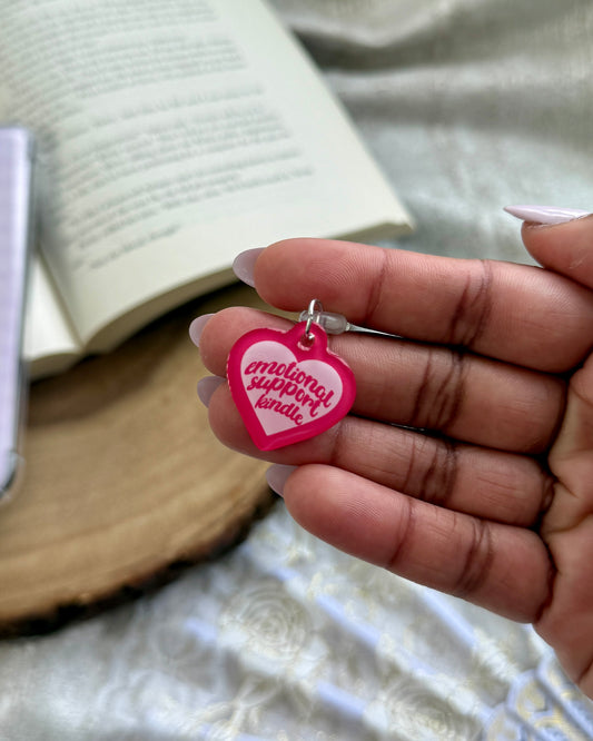 Emotional Support Dust Plug Charm for Kindle or Kobo eReaders