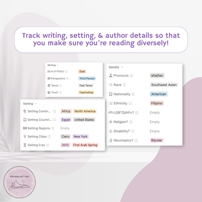 The Ultimate Personal Library Notion Reading & Book Tracker Template