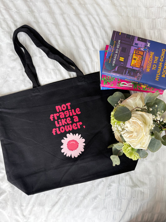 Not Fragile Double-sided Large Tote Bag
