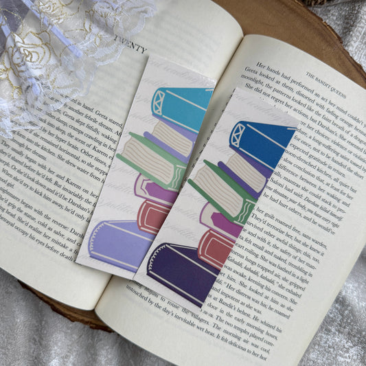 Reading is Political Bookstack Bookmark