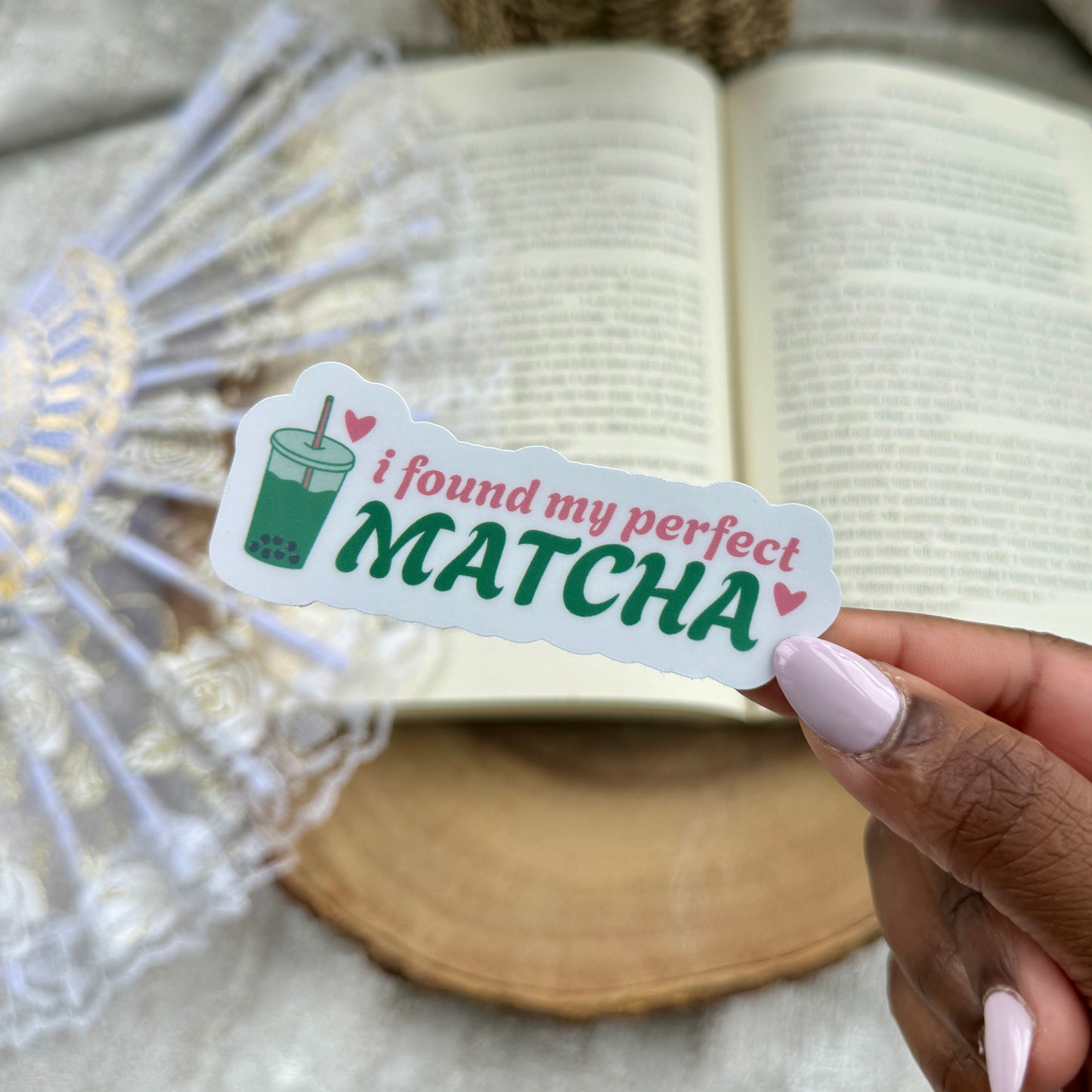 I Found My Perfect Match(a) Sticker