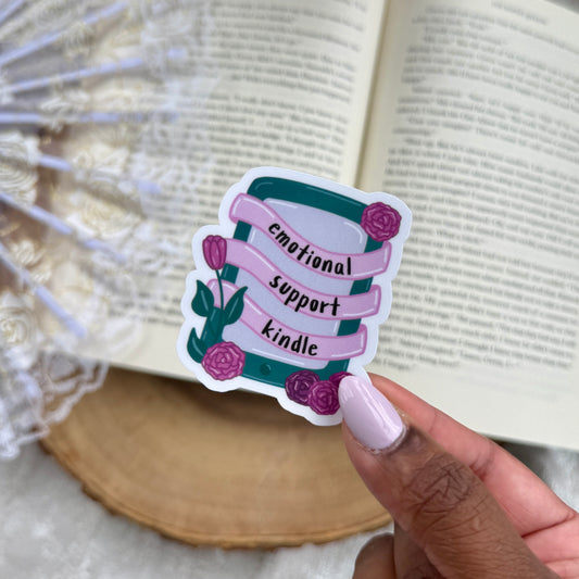 Emotional Support Kindle / Kobo Sticker