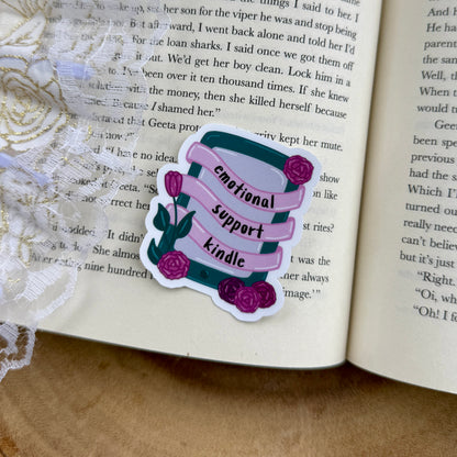 Emotional Support Kindle / Kobo Sticker
