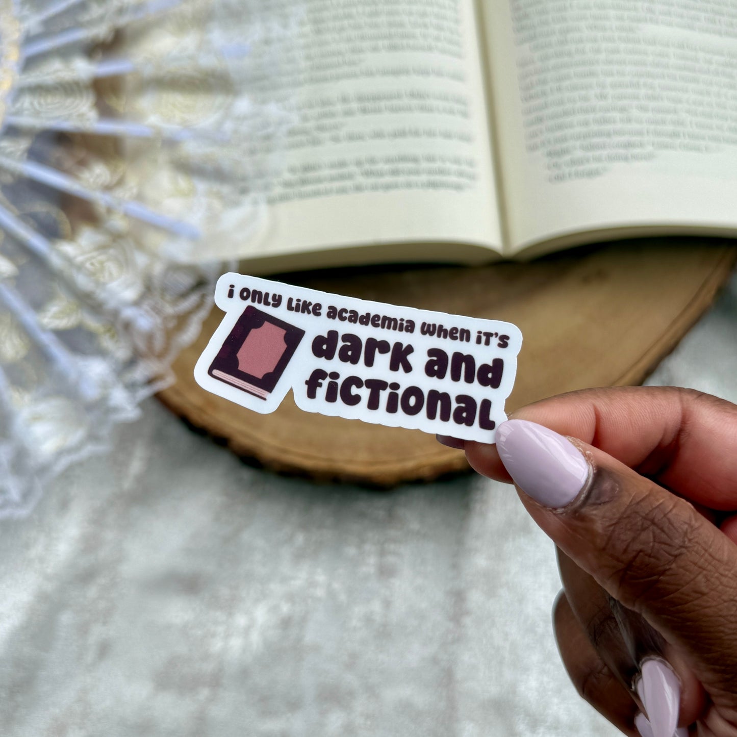 Dark Academia Sticker