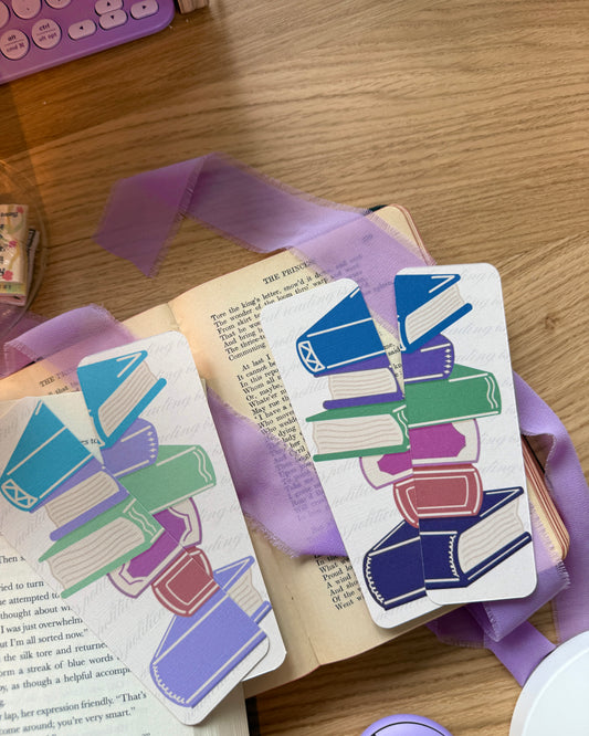 Reading is Political Bookstack Bookmark