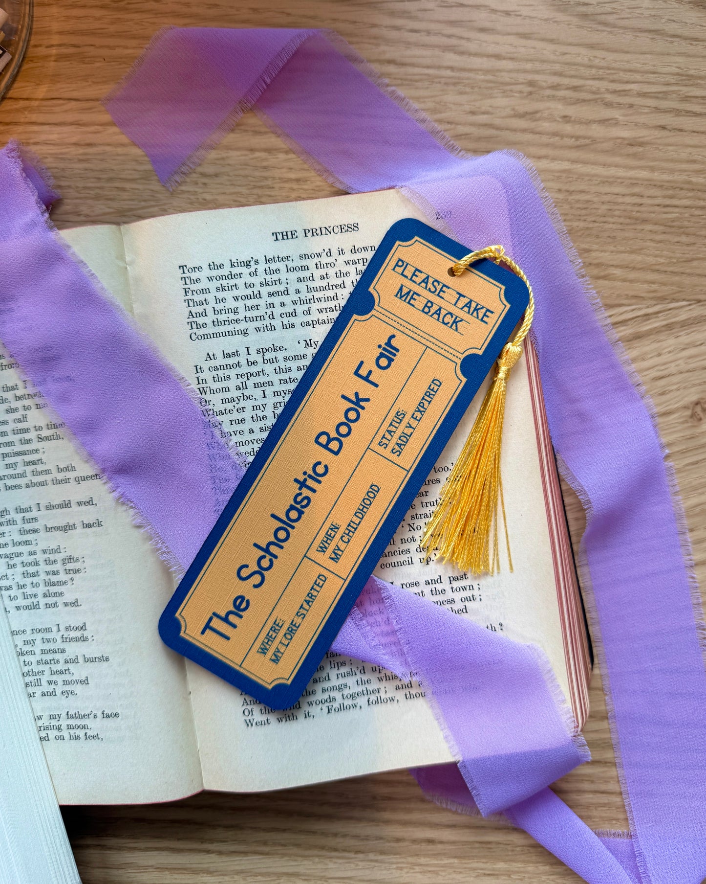 Scholastic Book Fair Bookmark