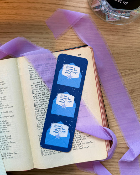 Starry Up All Night Reading Bookmark Set of 2