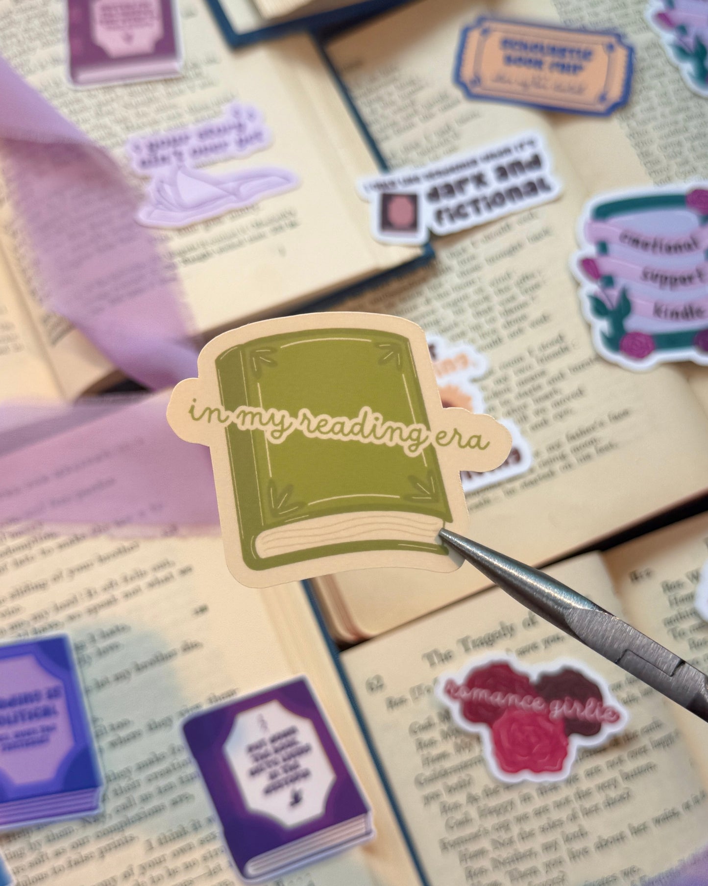 In My Reading Era Sticker