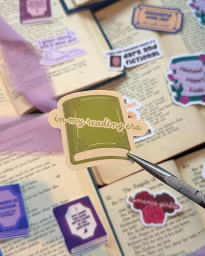 In My Reading Era Sticker