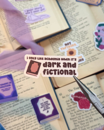 Dark Academia Sticker