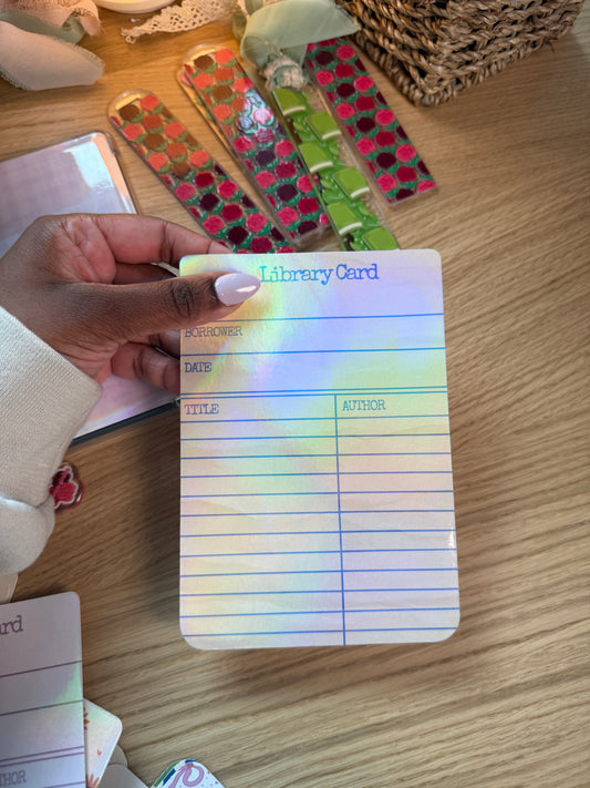 Library Card eReader Insert (Kindle / Kobo)