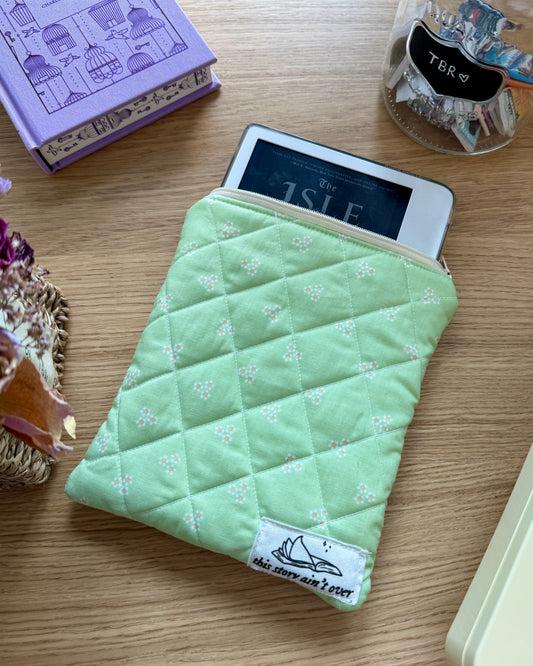 Quilted Kindle/Kobo Sleeve with Zipper [LIMITED EDITION]