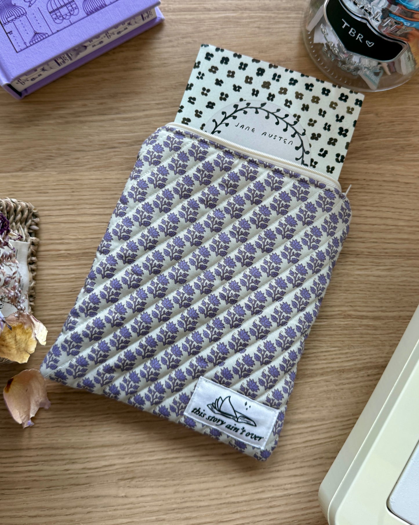 Quilted Kindle/Kobo Sleeve with Zipper [LIMITED EDITION]