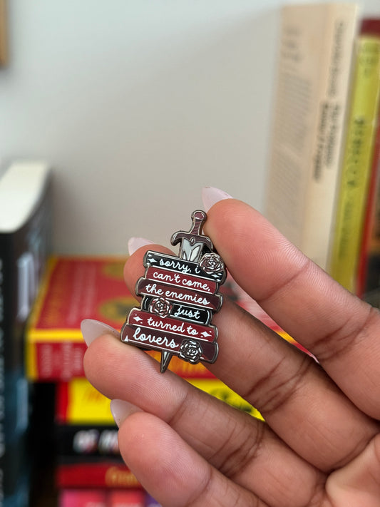 Enemies to Lovers Enamel Pin